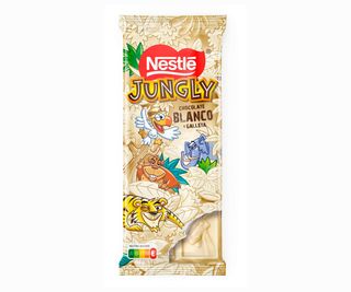 Chocolate Blanco Galleta Jungly 90 G