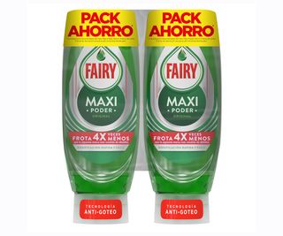 DETERGENTE MANUAL FAIRY MAXI PODER ORIGINAL 2X450ML