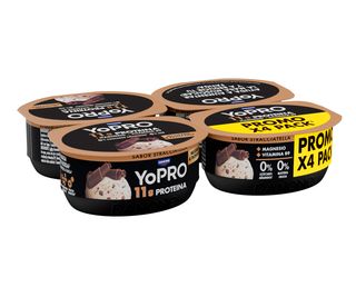IOGURTE YOPRO STRACIATELLA 120GX4