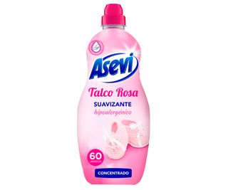 Suavizante Concentrado Talco  Asevi 1,380 L 60 Ds