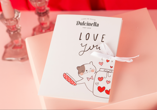 Felicitare Dulce cu ciocolată