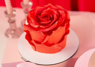 Mini tort mango ”Trandafir Roșu”