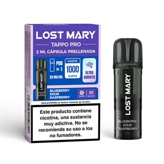 Lost Mary Tappo PRO x1 CAPSULAS Blueberry Sour Raspberry 20mg