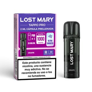 Lost Mary Tappo PRO x1 CAPSULAS Grape 20mg