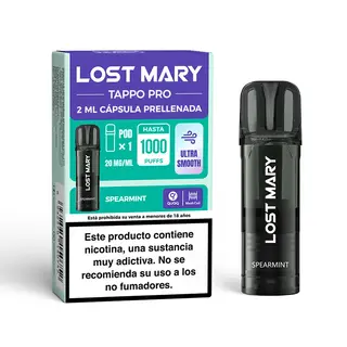 Lost Mary Tappo PRO x1 CAPSULAS Spearmint 20mg