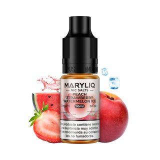 Maryliq Nic Salt Peach Strawberry Watermelon 10mg