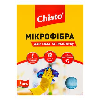 Серветка CHISTO Мікрофібра (для вікна) /1шт