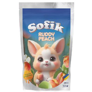 Напій б/а соковмісний SOFIK Ruddy Peach зі смаком персика / 200мл