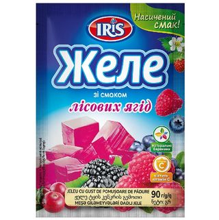 Желе IRIS лісові ягоди / 90г