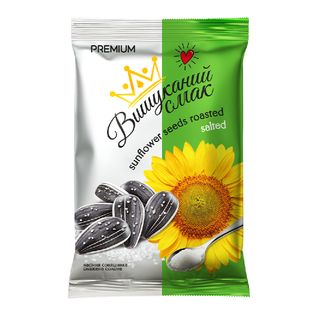 Насіння соняшника ВИШУКАНИЙ СМАК Преміум сол. смаж. / 130г