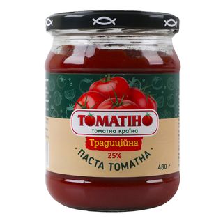 Томатна паста ТОМАТІНО Традиційна / 480г