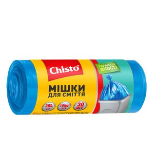 Пакети д/сміття CHISTO / 35л*30шт