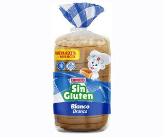 Pan Molde Blanco S/Gluten Bimbo 375 Gr