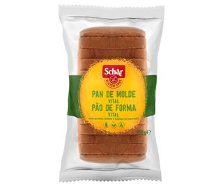 Pan De Molde Vital S/Gluten Schar 350 Grs.