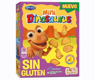 Galletas Mini Dinosaurus S/Gluten Artiach 160G