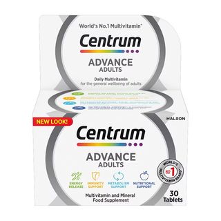 Centrum ADVANCE Adult Multivitamin Tablets, 30 Count