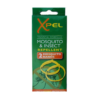 XPEL Yellow Mosquito Repellent Bands, 2-Pack