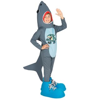 Tiburón con Botas Disfraz Talla 7-9 Años -78815
