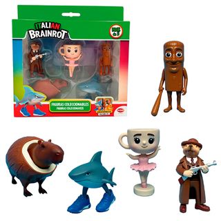 Brain Rot Italian Thingy Pack 5 Figuras Surtidas -3500/7601