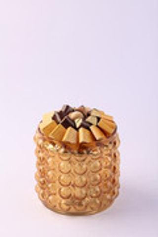 Pot bullé ambré PM -300g