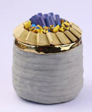 Pot gris béton GM -600g