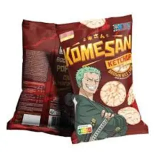 Chips de riz Komesan saveur barbecue Zoro 60g - ULTRA POP