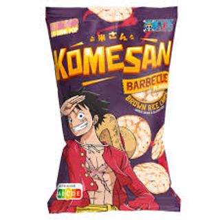 Chips de riz Komesan saveur barbecue Luffy 60g - ULTRA POP