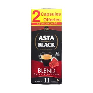 Capsules blend 10 + 2 gratuites - ASTA