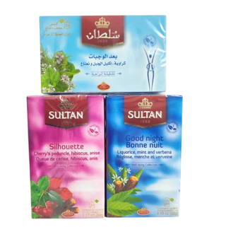 Infusions bonne nuit + après repas = Silhouette 2+1 gratuit - SULTAN