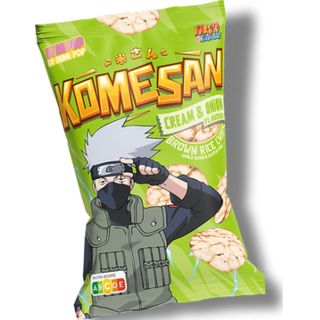 Chips de riz Komesan saveur crème oignon Kakashi 60g - ULTRA POP