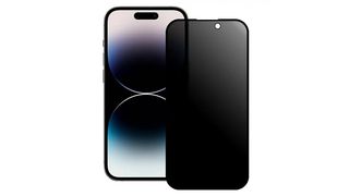 ეკრანის დამცავი 5D Privacy for iPhone 7 / 8 White გვერდიდან არ ჩანს