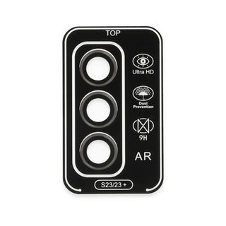 კამერის დამცავები Camera Lens Protector For Samsung S23 - Black