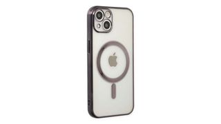 სილიკონის ქეისი iPhone 14 Case Magneticsafe Laser Silicone - შავი