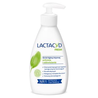 Lactacyd Żel do hig intymnej Fresh z pompką 200 ml