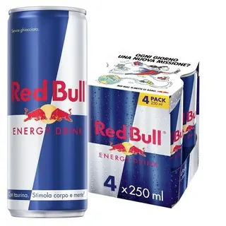 Red Bull Energy Drink, 4x250 ml