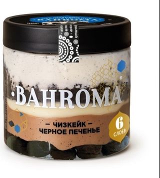 BAHROMA ПИНТА МОР ПЛОМБ ЧИЗКЕЙК ЧЕРНОЕ ПЕЧЕНЬЕ 320Г*6
