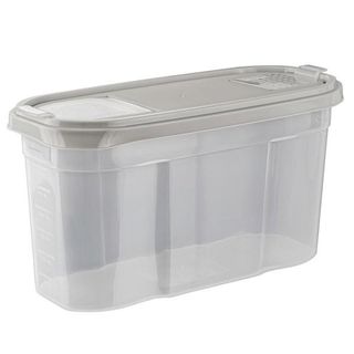 БАНКА ДЛЯ СЫПУЧИХ ПРОДУКТОВ BERGEN 2Л ПЕПЕЛЬНЫЙ ЖЕМЧУГ