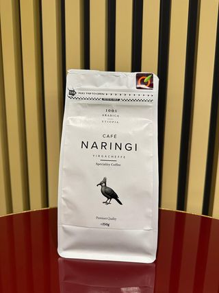 Cafea boabe Naringi Yirgacheffe Medium Speciality, 0.25 kg