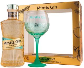 Gin Mintis Gin Clementine, 0.7 l + pahar