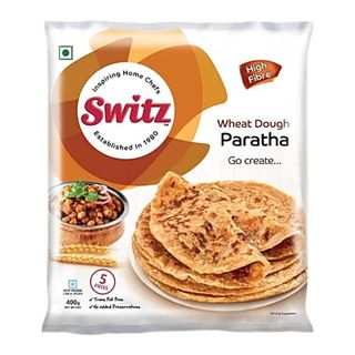 Switz High-Fibre Wheat Dough Paratha, 400g