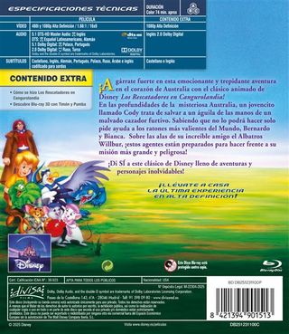 Los rescatadores en Cangurolandia - Blu-ray