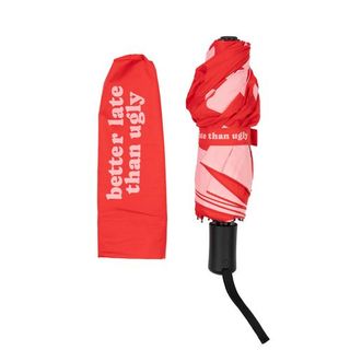 Paraguas plegable Better late than ugly