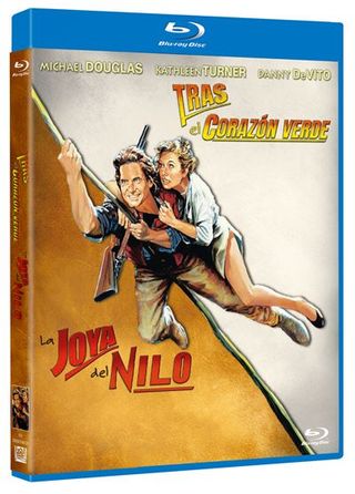 Pack Tras el corazón verde + La joya del Nilo - Blu-ray