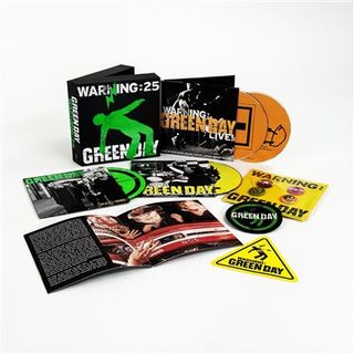 Box Set Warning - 4 CDs + Libreto + Parche + Botones + Pegatina