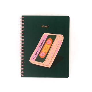 Caderno Formato A5 - Mixtape In Progress