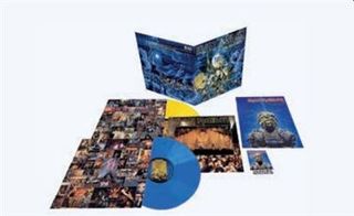 Lp-live after dea(2lp amarillo/azul - Iron Maiden