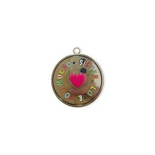 Llavero UO metálico "Hermana love U mucho"