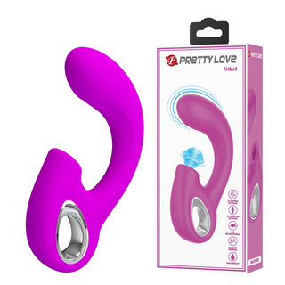 Вібратор PRETTY LOVE SIBEL, 10 vibration functions 10 tapping functions (BI-300098)