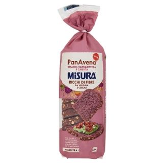 Misura Fibrextra PanAvena Sesamo Barbabietola e Carota 400 g