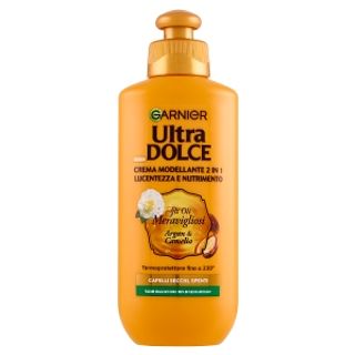 Garnier Ultra Dolce Crema Modellante 2 in 1 gli Oli Meravigliosi Argan  Camelia 200 ml